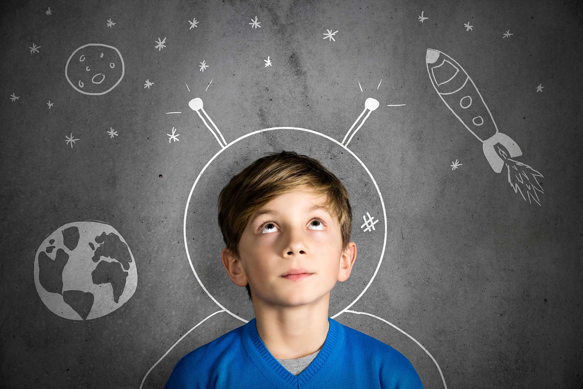 child-with-grey-background